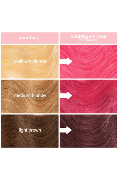 Shop Lime Crime Unicorn Hair Full Coverage Semi-permanent Hair Color In Bubblegum Rose