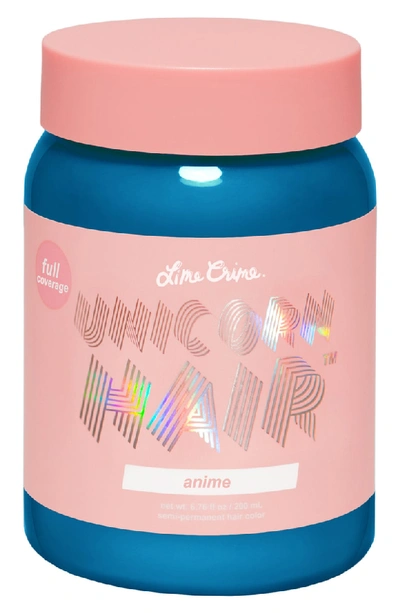 Shop Lime Crime Unicorn Hair Full Coverage Semi-permanent Hair Color In Anime