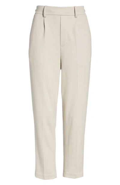 Shop Vince Cropped Pull-on Pants In Marble