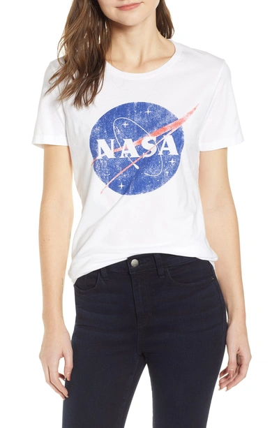 Shop Recycled Karma Nasa Graphic Tee In White