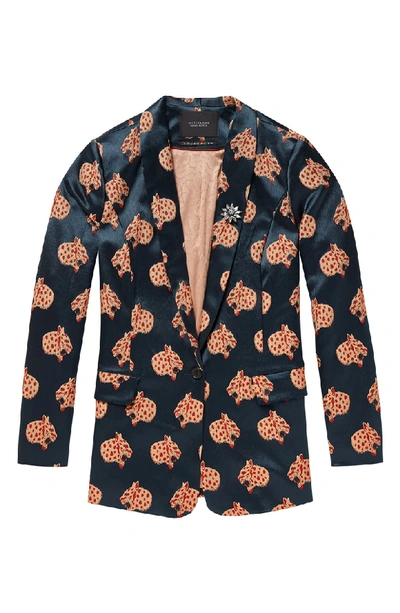 Scotch soda outlet leopard blazer