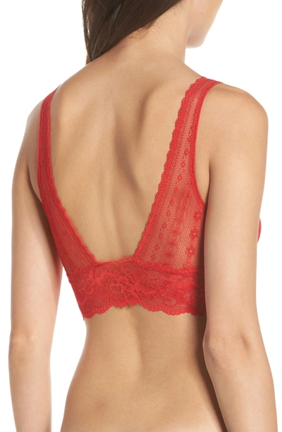 Shop Free People Intimately Fp Lina Bralette In Red