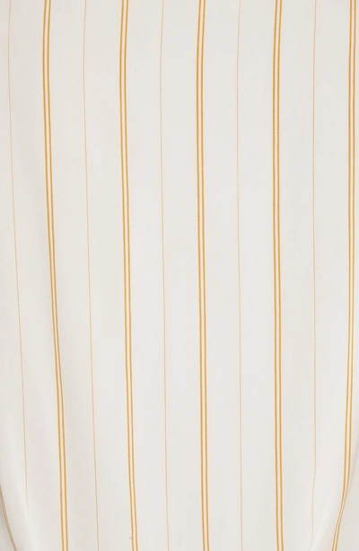 Joie Gabisa Stripe Blouson Dress In Shimmer ModeSens