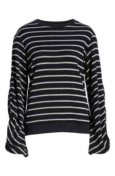 Shop The Fifth Label Wild Thing Stripe Top In Navy Stripe