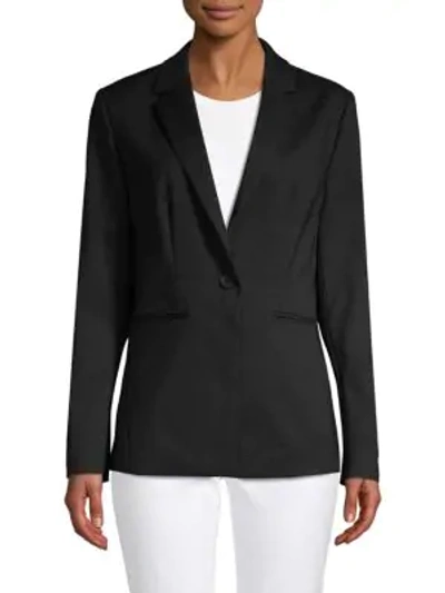 Shop Saks Fifth Avenue Long & Lean Jacket In Black