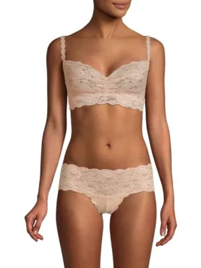 Shop Cosabella Never Say Never Sweetie Soft Bra In Luxe Sand