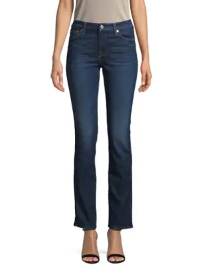Shop 7 For All Mankind Kimmie Straight Jeans In Night