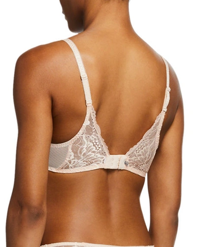 Simone Perele Promesse Lace Demi Cup Bra In White