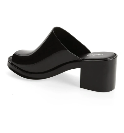 Shop Melissa Platform Slide Sandal In Black