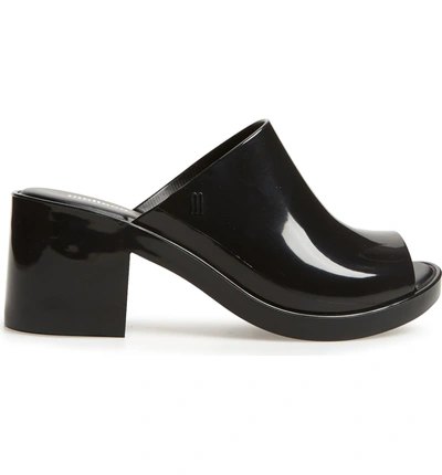 Shop Melissa Platform Slide Sandal In Black