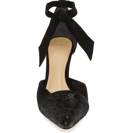 Shop Alexandre Birman Clarita Sequin Pump In Black Multi