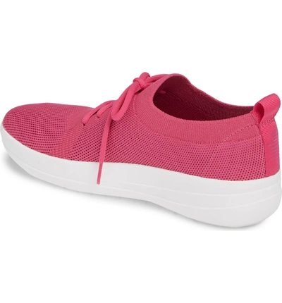 Shop Fitflop F-sporty Uberknit(tm) Sneaker In Psychedelic Pink