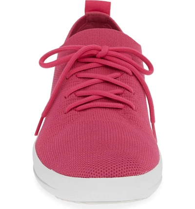 Shop Fitflop F-sporty Uberknit(tm) Sneaker In Psychedelic Pink