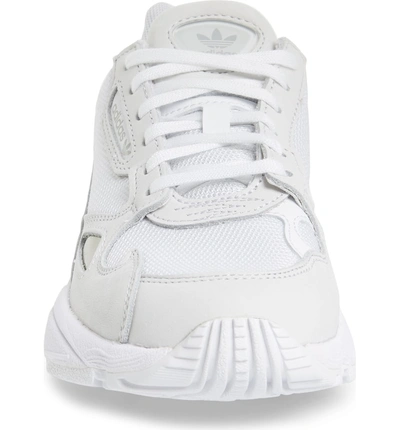 Shop Adidas Originals Falcon Sneaker In White