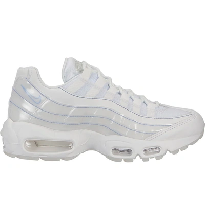 Shop Nike Air Max 95 Se Running Shoe In White/ White/ White