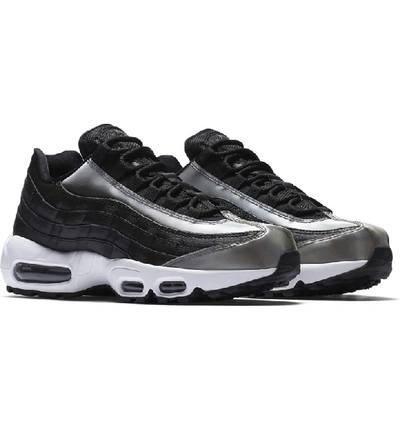 Shop Nike Air Max 95 Se Running Shoe In Black/ Anthracite/ White
