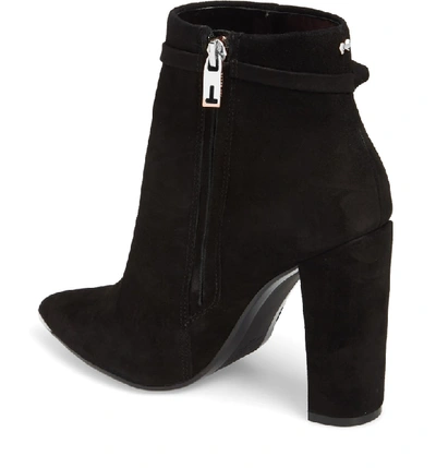 Shop Ted Baker Qatena Bootie In Black Suede