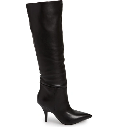 Shop Kendall + Kylie Calla Knee High Boot In Black Leather