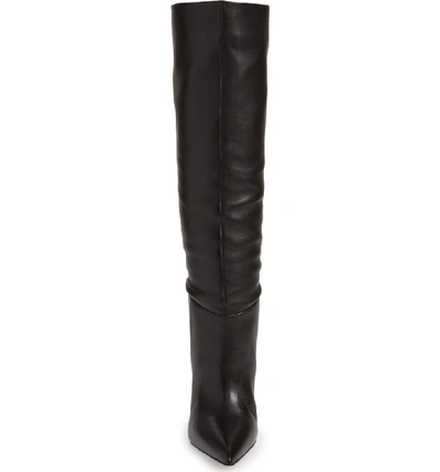 Shop Kendall + Kylie Calla Knee High Boot In Black Leather