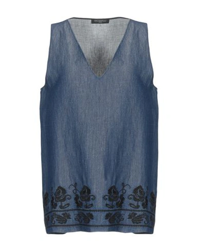 Shop Antonelli Top In Blue