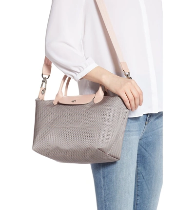 Longchamp Small Le Pliage Dandy Print Shoulder Bag - Ivory | ModeSens