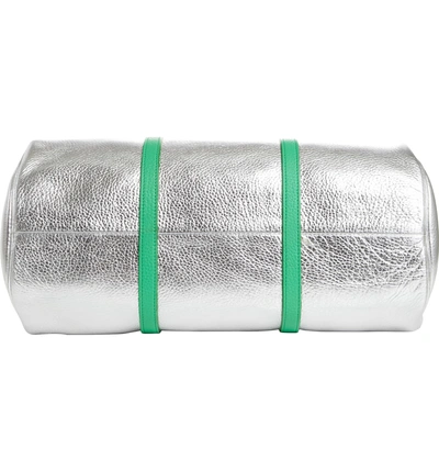 Shop Simon Miller Tool Kit Shoulder Bag - Metallic In Tin Foil