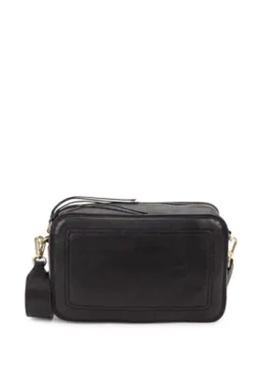 Cole Haan Harlow Leather Camera Bag In Black | ModeSens