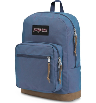 Shop Jansport Right Pack Digital Edition Backpack - Blue In Blue Jay Yarn Dye