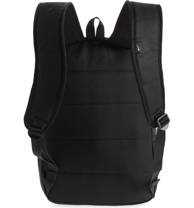 Shop Nike Nk Heritage Backpack - Black In Black/ Green/ Black