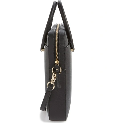 Kate Spade Black Saffiano Leather 13in Laptop Bag w/ Adjust Strap, Dust Bag  $298