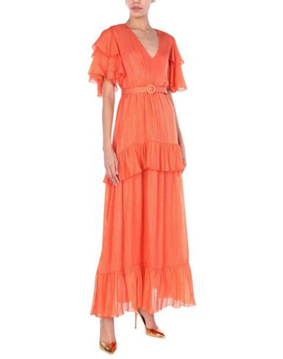 Shop Space Style Concept Long Dress In Orange