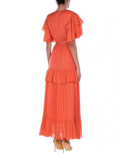 Shop Space Style Concept Long Dress In Orange