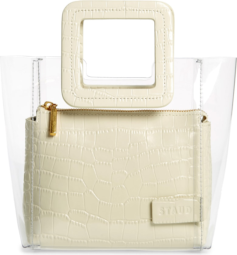 staud transparent bag