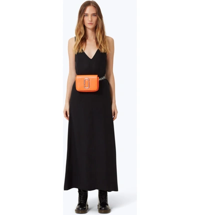 Shop Marc Jacobs Hip Shot Convertible Crossbody Bag - Orange In Bright Orange