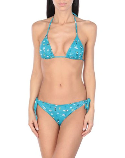 Shop Albertine Bikini In Turquoise