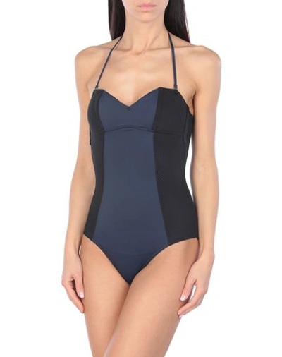 Shop Albertine One-piece Swimsuits In Black