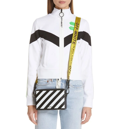 Shop Off-white Diagonal Fanny Pack In Black White