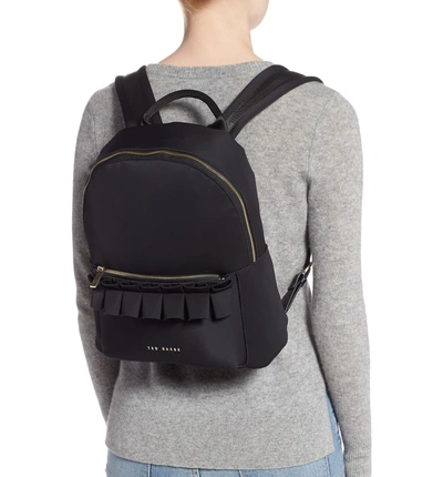 Ted baker ruffle backpack sale