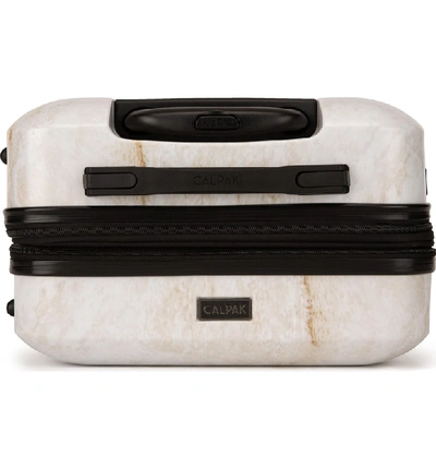 Shop Calpak Gold Marble 22-inch Rolling Spinner Carry-on