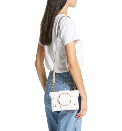 Shop Yuzefi Asher Convertible Crossbody Bag In Bianco/ Kaky