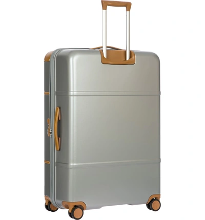 Shop Bric's Bellagio 2.0 32-inch Rolling Spinner Suitcase In Silver