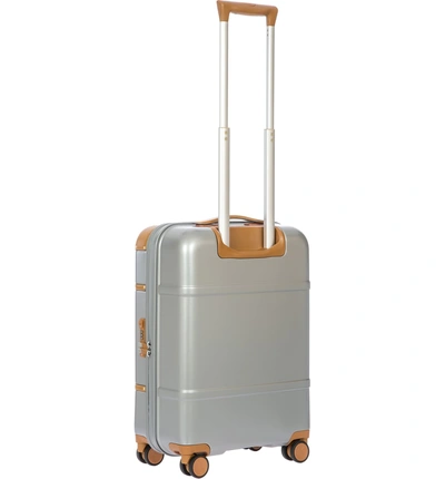 Shop Bric's Bellagio 2.0 21-inch Rolling Carry-on In Silver