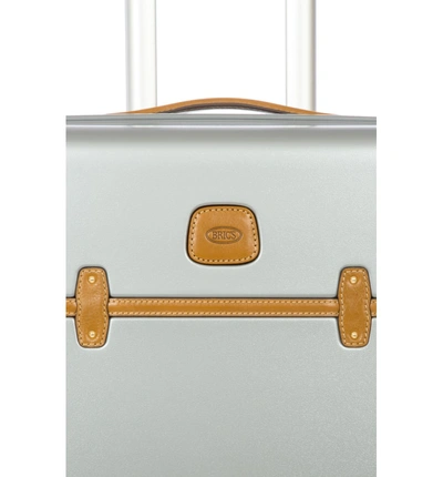 Shop Bric's Bellagio 2.0 21-inch Rolling Carry-on In Silver