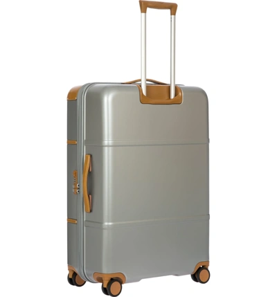 Shop Bric's Bellagio 2.0 30-inch Rolling Spinner Suitcase - Metallic In Silver