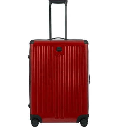 Shop Bric's Venezia 28-inch Hardshell Spinner Suitcase In Ruby