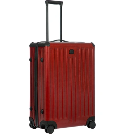 Shop Bric's Venezia 28-inch Hardshell Spinner Suitcase In Ruby