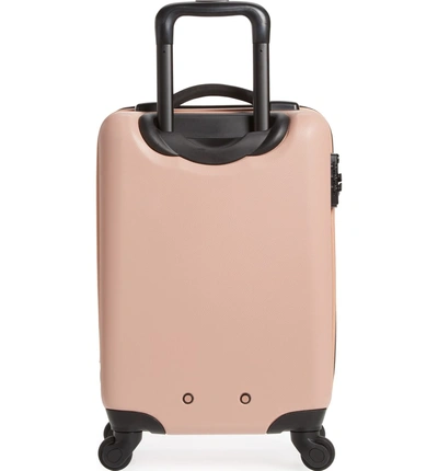Shop Herschel Supply Co Trade 21-inch Wheeled Carry-on Bag - Pink In Ash Rose/gold