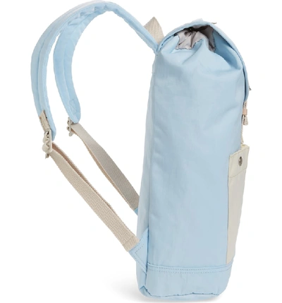 Shop Doughnut Montana Water Repellent Backpack - Blue In Iceberg/ Cream