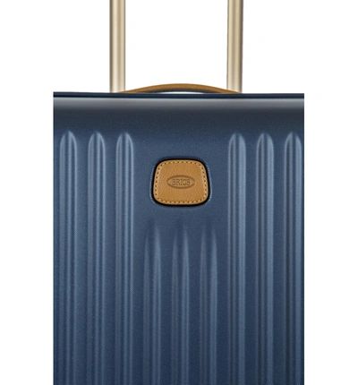 Shop Bric's Capri 28-inch Spinner Hard Side Trunk Suitcase - Blue In Matte Blue