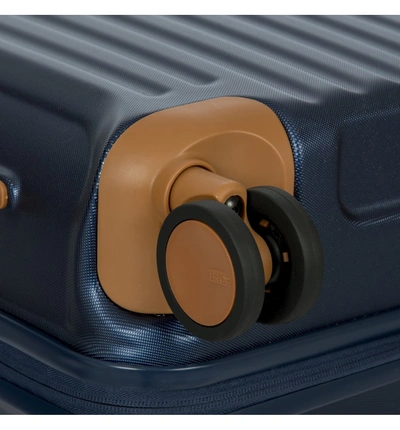 Shop Bric's Capri 28-inch Spinner Hard Side Trunk Suitcase - Blue In Matte Blue